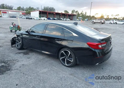 2021 Honda Accord Sport 2.0T from USA, damaged, VIN 1HGCV2F30MA018883